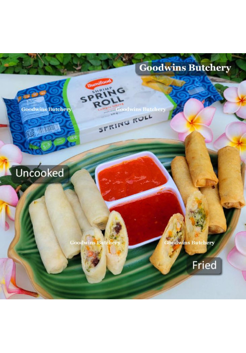 BumiFood Gourmet frozen SPRINGROLL SHRIMP lumpia udang 10pcs 210g
